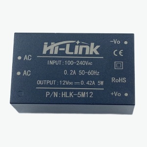 AC-DC Pretvarač 220V na 12V 5W Hi-Link HLK-5M12 Modul Napajanja - Img 2