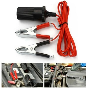 Adapter Akumulator na Utičnicu Auto Upaljača 12V/24V sa Štipaljkama - Img 9