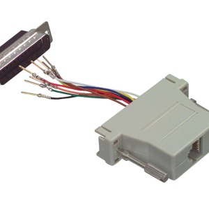 Adapter DB25 M-RJ45 F