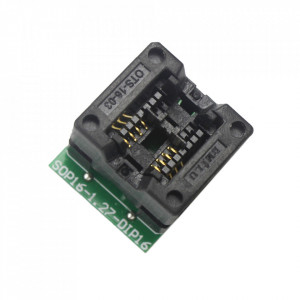 Adapter SOIC8 / SOP8 na DIP8 150mil – ZIF podnožje za programiranje - Img 6