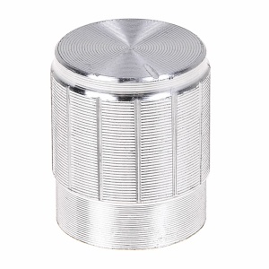 Aluminijumska kapica za potenciometar 6mm – Srebrna (15x17mm)