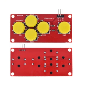 Analogni Tastaturni Modul sa 5 Tastera AD Keyboard za Arduino - Img 5