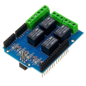 Arduino 4-kanalni Relej Modul 5V (Shield) - Img 3