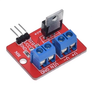Arduino MOSFET Modul IRF520 Drajver za Motor i LED Trake (0-24V 5A) - Img 5