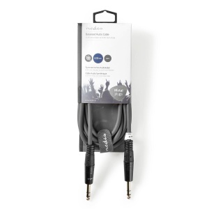 Balansirani Audio Kabl 6.35 mm TRS - 3.0 m, Metalni Konektori - Img 3