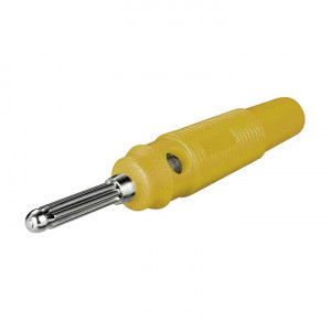Banana 4mm žuta