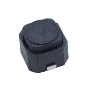 Bešumni Silikonski Taster SMD 6x6x5mm - Silent Tactile Switch (2 pina) - Img 3