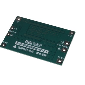 BMS 3S 60A Zaštita za 18650 Li-ion Baterije 12.6V sa Balansom - Img 2