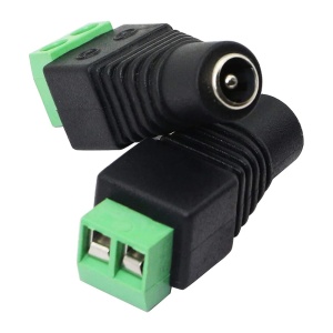 DC Konektor Ženski na Šraf 5.5 x 2.1mm sa Klemama za Video Nadzor i LED Trake - Img 2
