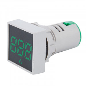 Digitalni LED voltmetar 60-500VAC 22mm zeleni