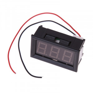 Digitalni ugradni voltmetar AC 60-500V sa crvenim LED displejom