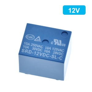 Elektromagnetni Relej Songle SRD-12VDC-SL-C 12V 10A 250VAC SPDT 5-pin