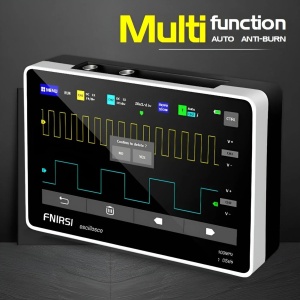 FNIRSI 1013D Digitalni Tablet Osciloskop 100MHz 2 Kanala 7" Touchscreen - Img 6