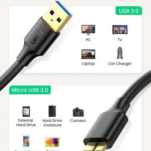 Kabl USB3.0 A muški-mikro USB3.0 B muški 1.0m - Img 5