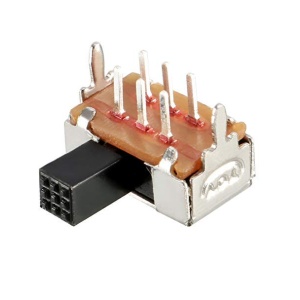 Klizni Prekidač Horizontalni SK-22D02 2P2T 6-pin 2-pozicije - Img 3