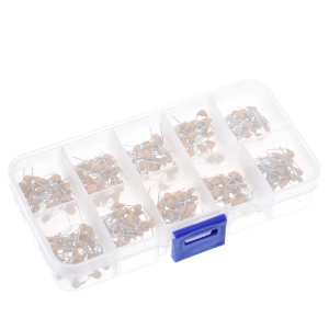 Komplet keramičkih kondenzatora 300 komada (10pF - 100nF, 50V) - Img 5