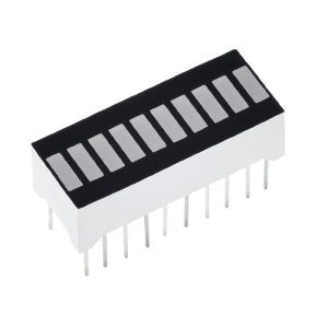 LED bargraf displej 10 segmenata višebojni - Linijski indikator nivoa (KYX-B10BGYR) - Img 5