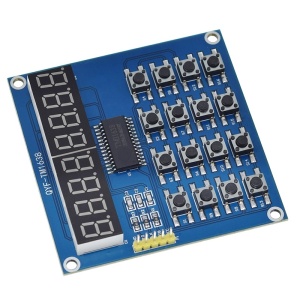 LED displej modul 8 cifara/16 tastera - Img 2