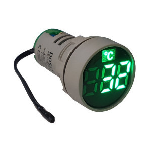LED termometar AD22-22TM zeleni