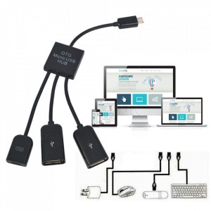 Mikro USB OTG hub - Img 4