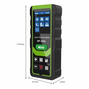 NOYAFA NF-274L Laserski daljinomer sa zelenim zrakom 100m - Bluetooth - Img 4