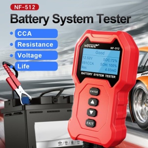 NOYAFA NF-512 Digitalni Tester Akumulatora i Sistema 12V/24V (5Ah - 200Ah) - Img 2