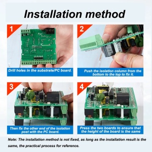 PCB Distancer 5mm – Plastični Najlonski Odstojnik za Matične Ploče - Img 7