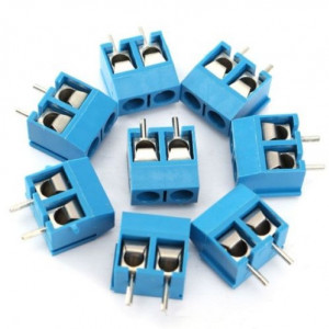 PCB Klema 2 Pina 5.08mm - Terminal Block Plavi - Img 2