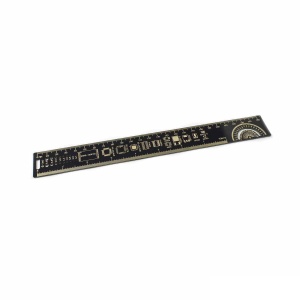 PCB Lenjir 25cm (10") - Multifunkcionalni Inženjerski Alat sa SMD Referencama - Img 3