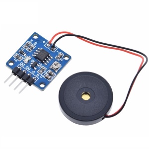 Piezo Senzor Vibracija i Udaraca LM393 Modul za Arduino - Img 3