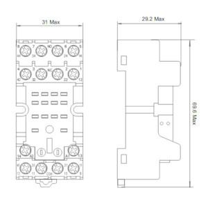 Podnožje releja SKF14-E - Img 3