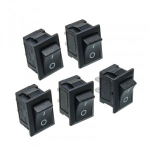 Prekidač 10x15mm 3A 250VAC crni - Img 2