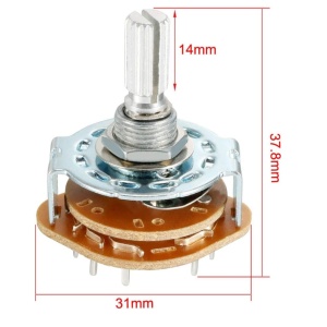 Preklopnik RS25 4 položaja 2-pol PCB - Img 6