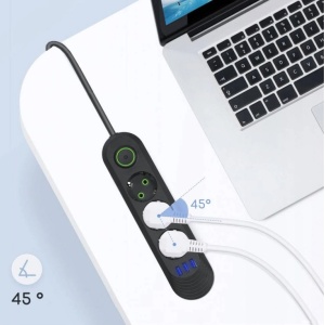 Produžni kabl 3xšuko+3xUSB-A sa prekidačem 1.5m - Img 5