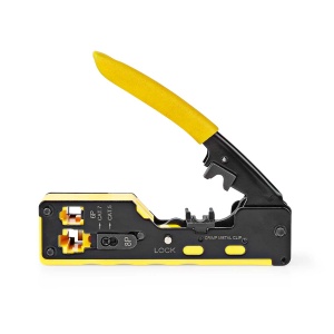 Profesionalna Krimp Klešta za RJ45, RJ12 i RJ11 – Pass-Through Alat za Cat5, Cat6 i Cat7 - Img 3
