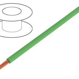 Provodnik H05V-K 0.50mm2 (PVC izolacija) zeleni