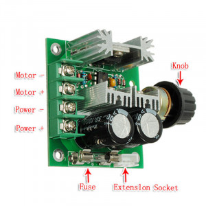 PWM Regulator Brzine DC Motora 12V-40V 10A 400W - Img 8