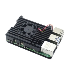 RaspberryPi 5 hladnjak aluminijumski, set 2/1 sa ventilatorom