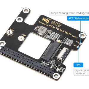 RaspberryPi 5 PCIe na M.2 adapter - Img 4