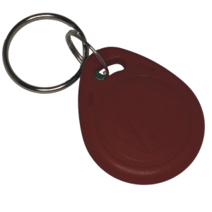 RFID privezak 125KHz crveni