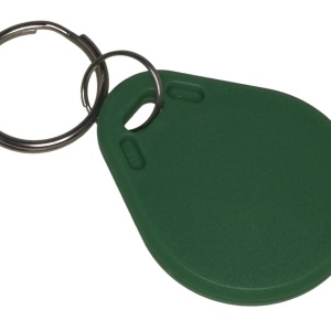 RFID privezak 13.56MHz zeleni
