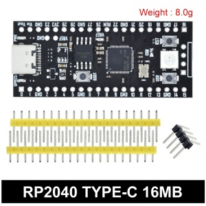 RP2040 Razvojna Ploča Type-C 16MB (Kompatibilna sa Raspberry Pi Pico)
