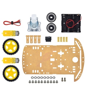 Šasija za Pametan Auto Robot 2WD Komplet (Smart Car Arduino) sa DC Motorima i Encoderima - Img 4