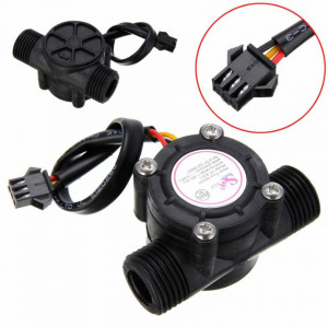Senzor protoka vode YF-S201 G1/2 1-30l/min za Arduino i mikrokontrolere - Img 7