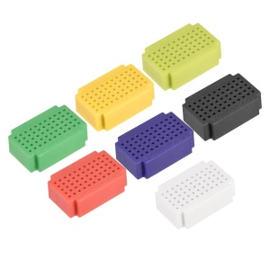 Set Mini Protobord Ploča 170 Tačaka - 7 Komada (Različite Boje)