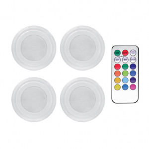 Set RGB LED baterijskih lampi sa daljinskim upravljačem - Img 1