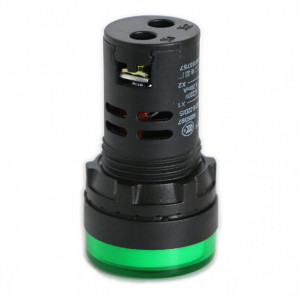 Signalna sijalica 24V AC/DC 22mm zelena - Img 2