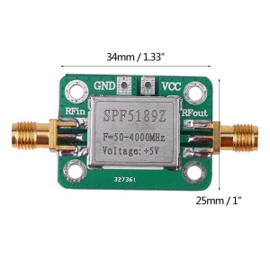 SPF5189Z RF Pojačavač Signala LNA 50-4000MHz 5V - Img 3