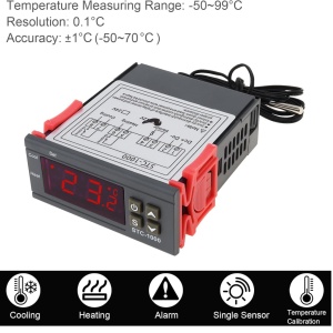 STC-1000 Digitalni Termostat za Inkubator sa Sondom (Grejanje i Hlađenje) - Img 2