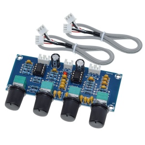 Stereo Audio Pretpojačalo XH-A901 NE5532 sa Regulacijom Boje Tona 12-24V - Img 4